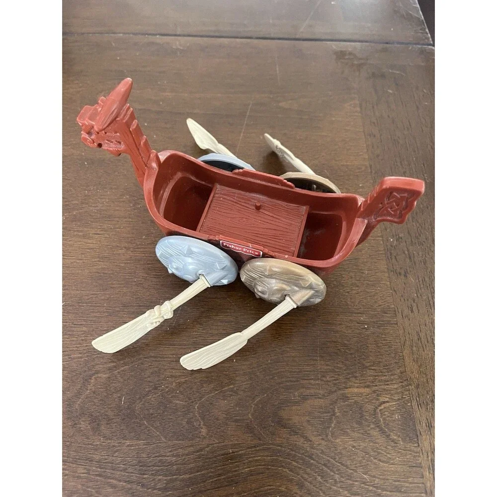 1996 Fisher-Price Great Adventures Viking's Fury 77007 Ship Boat Only